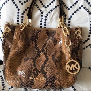Michael Kors Python Handbag